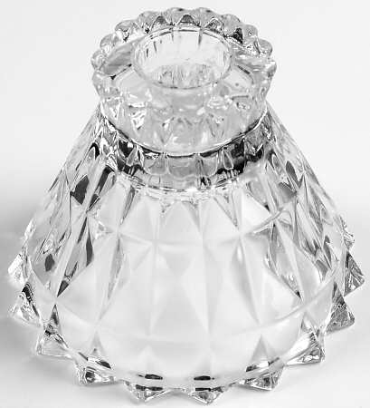 Windsor Clear Single Light Candlestick