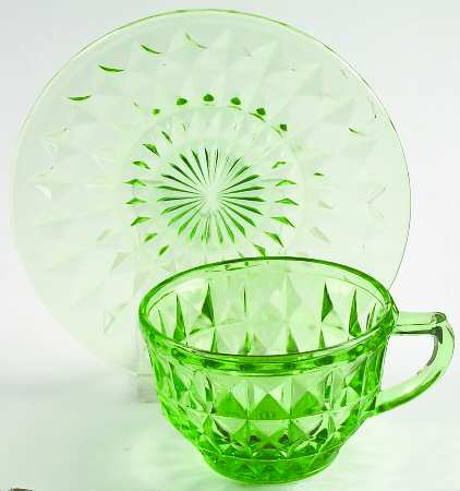 Windsor Green Cup & Saucer Set