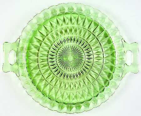 Windsor Green 12" Sandwich Plate