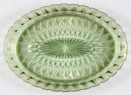 Windsor Green Under 13" Platter