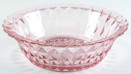 Windsor Pink 8" Round Bowl by Jeannette