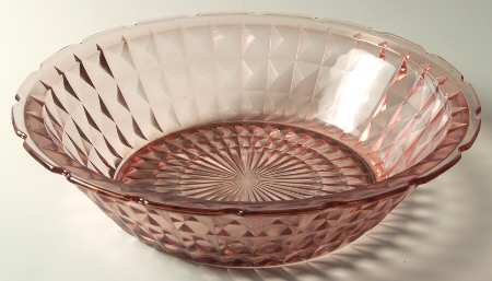 Windsor Pink 12" Large Fruit Bowl by Jeannette