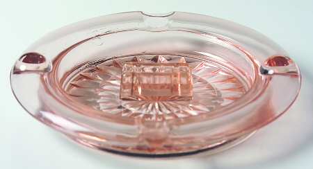 Windsor Pink Ashtray by Jeannette