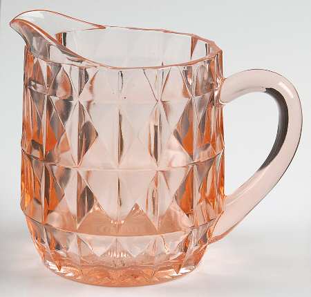 Windsor Pink 16 Oz Pitcher by Jeannette