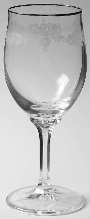 Sweetheart Rose Wine Glass