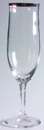 Wedding Ring Fluted Champagne