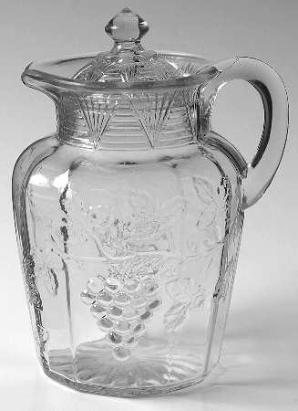 Grape Jug 16 Oz Pitcher with Lid