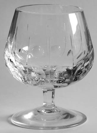 Diana Clear Brandy Glass
