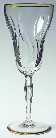 Louise Gold Fluted Champagne