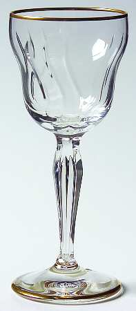 Louise Gold Cordial Glass