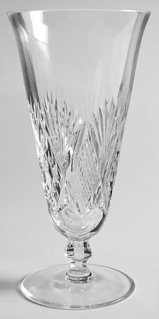 Marquise Clear Footed Tumbler