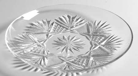 Marquise Clear Luncheon Plate