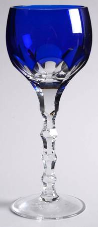 Sculpture Dark Blue Hock Wine