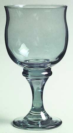 Clarion Blue Water Goblet