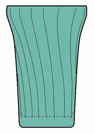 Swirl Ultramarine (Green) by Jeannette