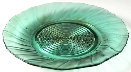 Swirl Ultramarine (Green) 7" Salad Plate