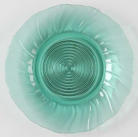 Swirl Ultramarine (Green) 7" Salad Plate