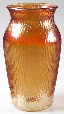 Tree Bark Marigold 7" Flower Vase