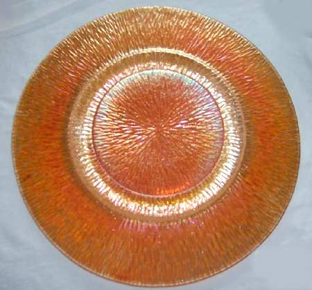Tree Bark Marigold Salad Plate