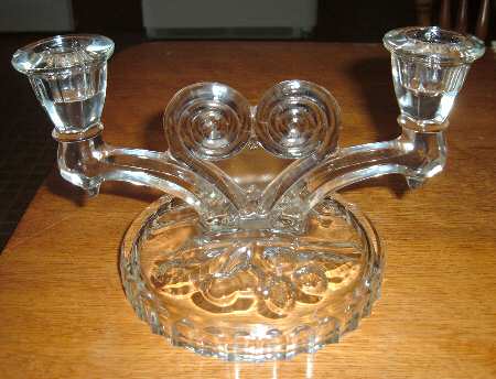 Cosmos Clear Double Light Candlestick