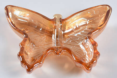 Butterfly Marigold Carnival Nut Dish