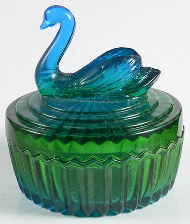 Jeannette Animals & Figurines Lid for Swan Powder/Lipstick Jar