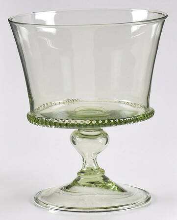 Fiorella Green 5" Low Open Compote