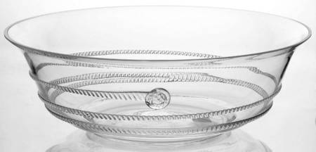 Amalia Clear 10" Round Bowl
