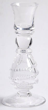 Amalia Clear 5" Single Light Candlestick