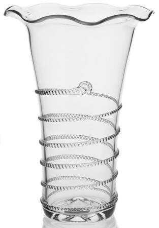 Amalia Clear 9" Flared Vase