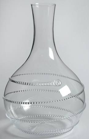 Amalia Clear Open Carafe