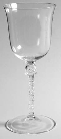 Amalia Clear Tulip Water Goblet