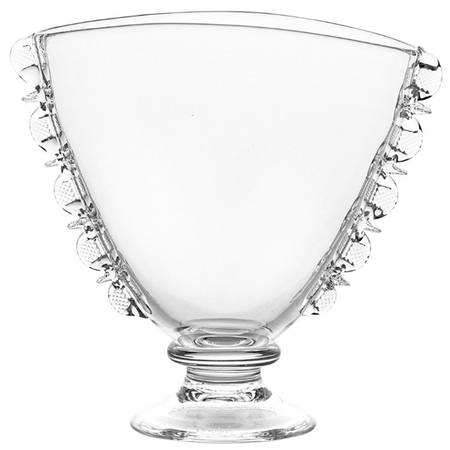 Harriet Clear 9" Fan Vase