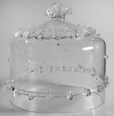 Harriet Clear Glass Dome for 9" Cake Stand