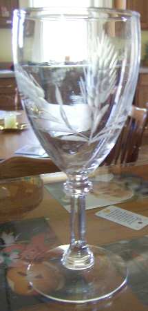 Fine Wheat Wine Glass