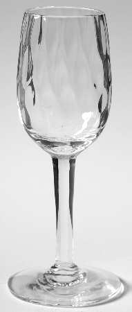 Opticrystal Diamond Optic Cordial Glass