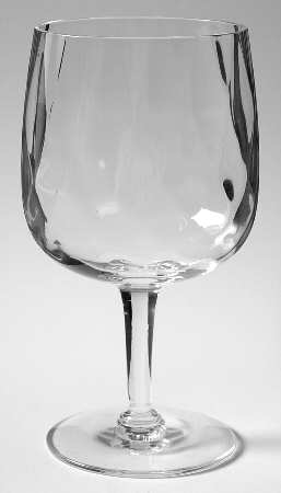 Opticrystal Diamond Optic Water Goblet
