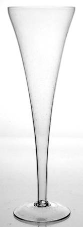 Plain (Non Optic) Trumpet Fluted Champagne