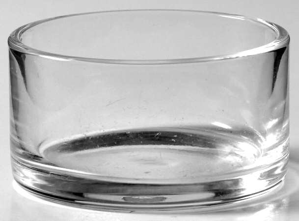 Plain (Non Optic) Sauce Dish