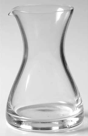 Plain (Non Optic) Individual Open Decanter