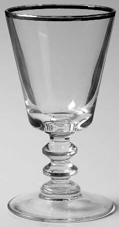 Cherish Platinum Juice Glass