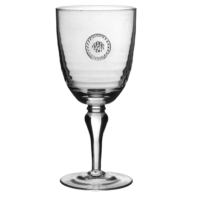 Berry and Thread Wine Glass