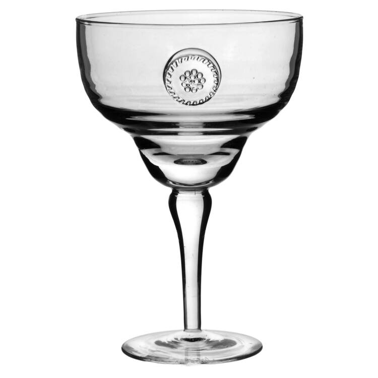 Berry and Thread Margarita Glass