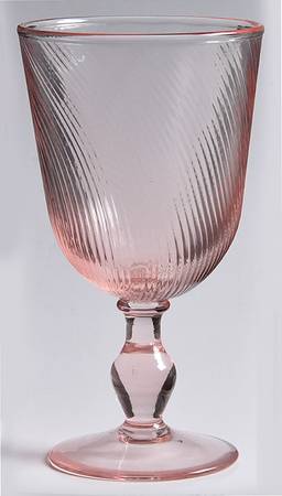 Arabella Pink Water Goblet
