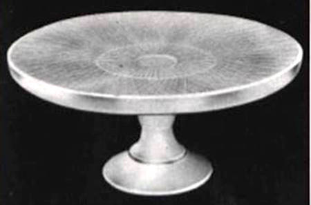 Cameo Milkglass (Giftware) 10" Diameter High Cake Stand