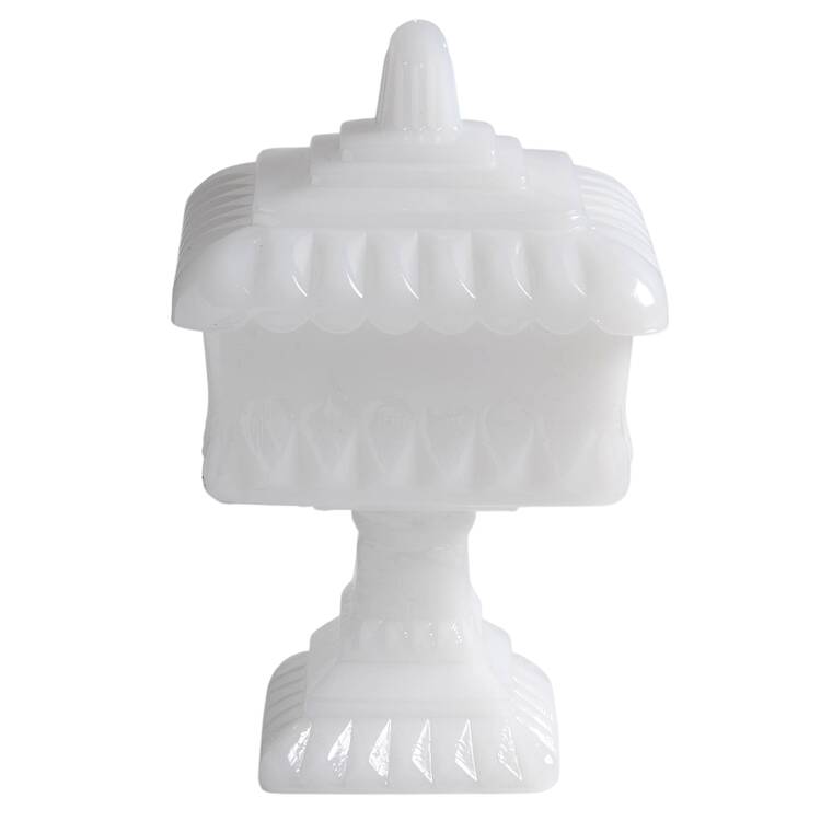 Cameo Milkglass (Giftware) Small Wedding Bowl & Lid