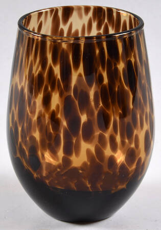 Puro-Tortoiseshell Stemless Wine