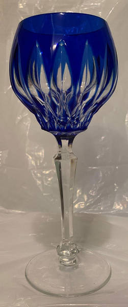 JOS34 Cobalt Blue Hock Wine