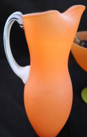 Amazon Orange Pitcher