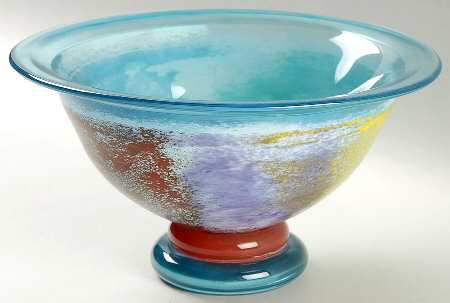 Can Can 8" Footed Bowl
